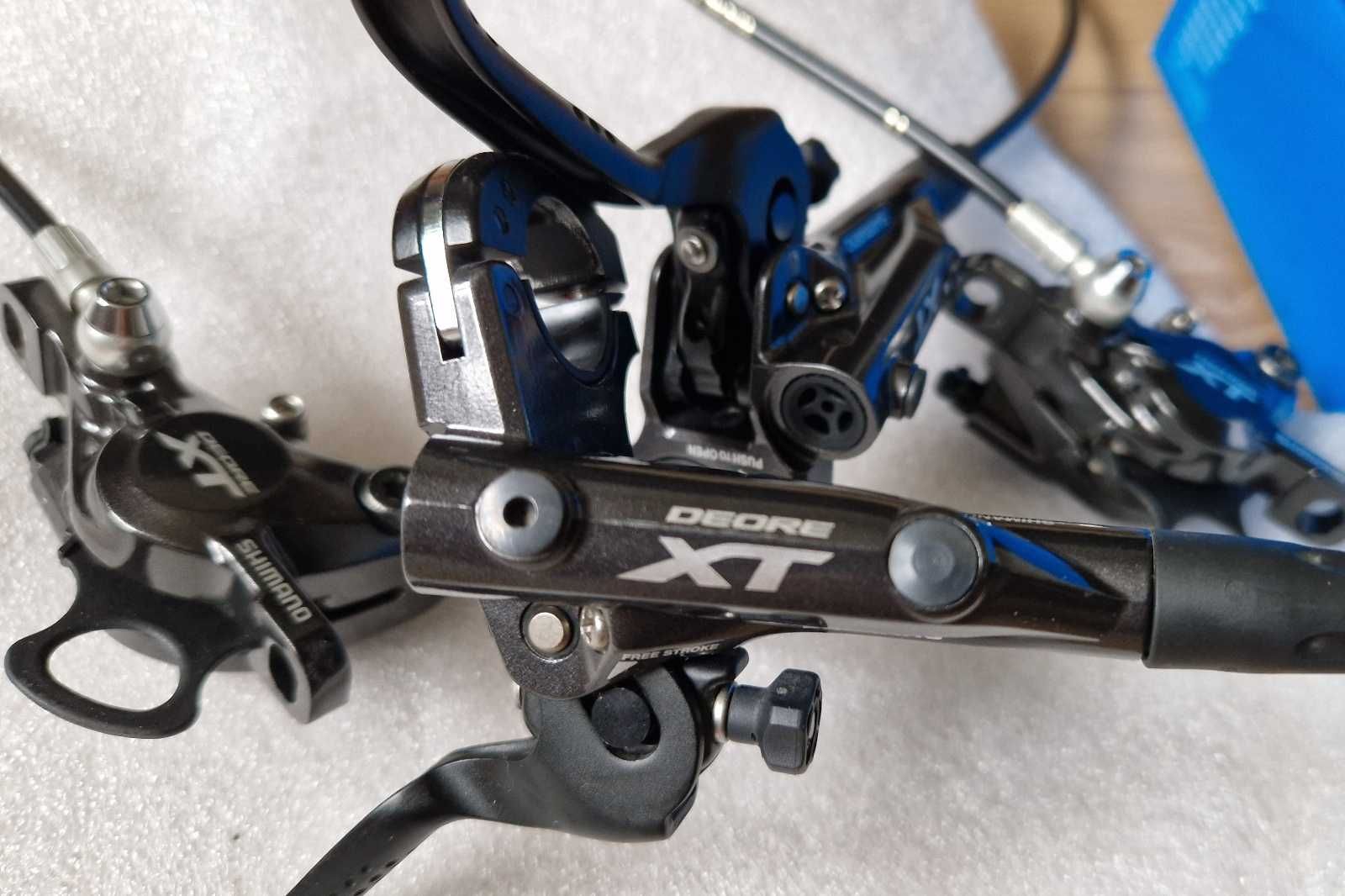 Shimano Deore XT - komplet hamulców