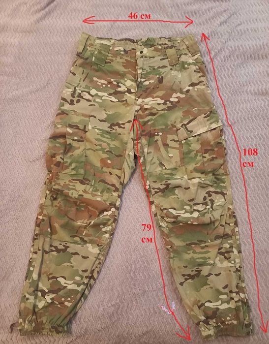 Штани ECWCS Gen III Level-5 Soft Shell Розм. M-R MULTICAM® з недоліком