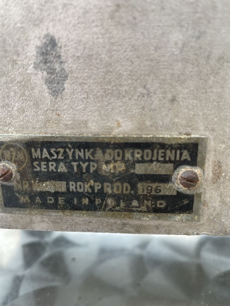 Stara krajalnica do sera 1967 rok