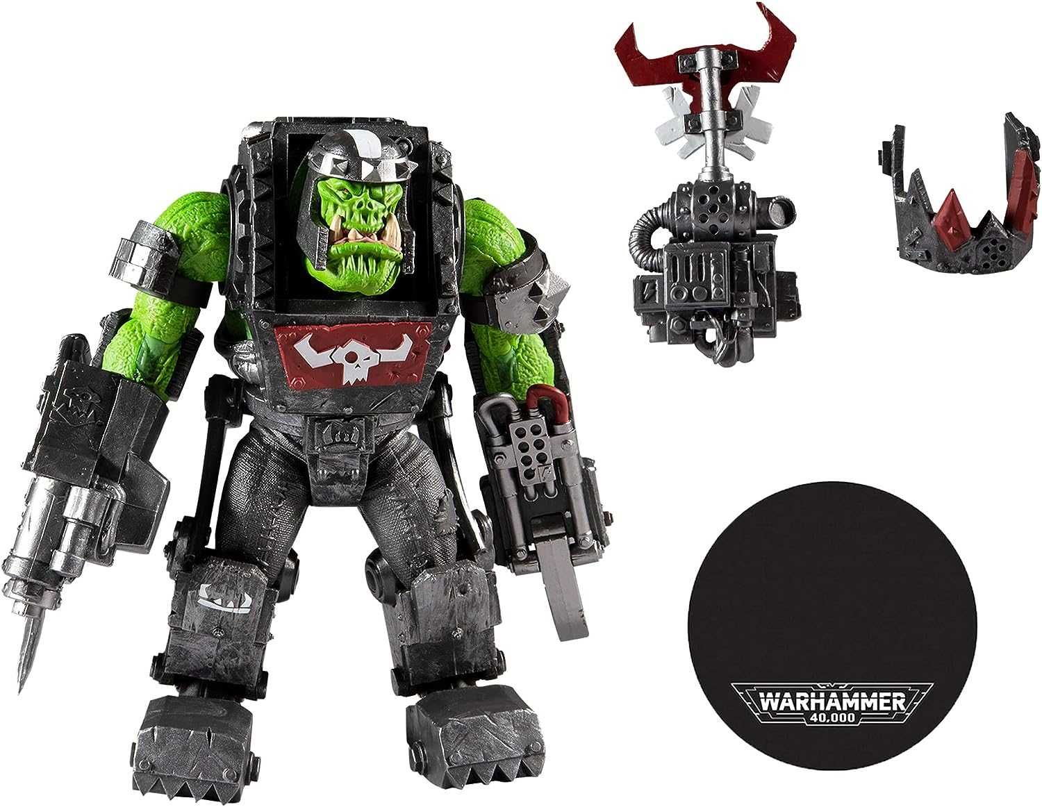 Игрушка Орк Меганоб с пушкой Warhammer 40,000 Ork Meganob with Shoota