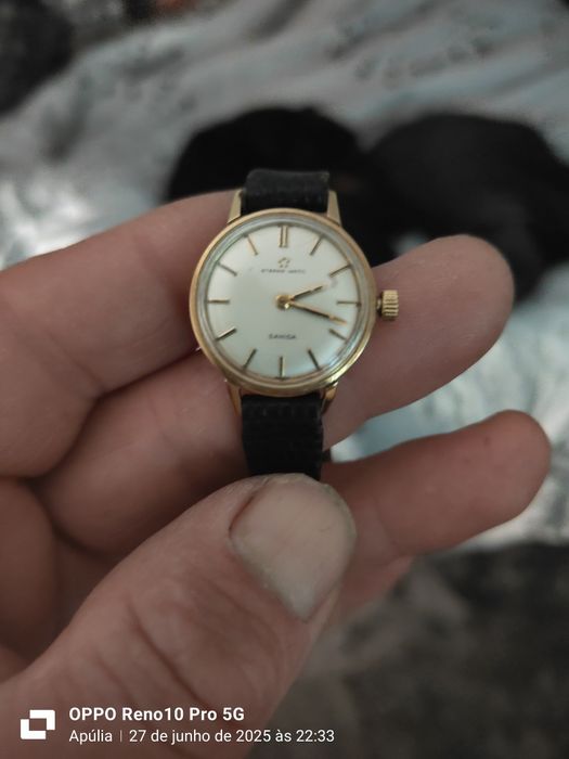 Eterna-Matic sahida ouro 18k