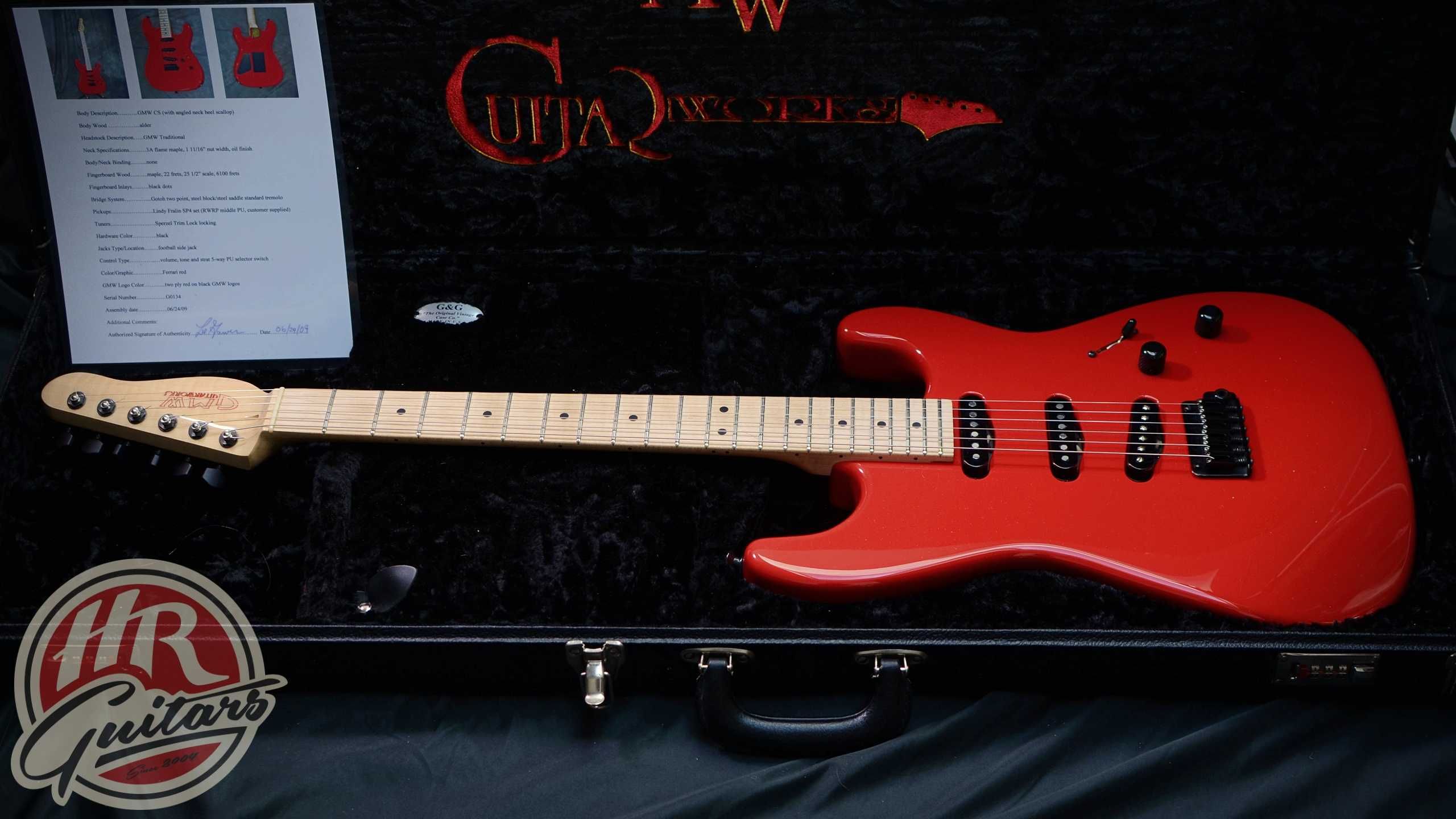 GMW Guitarworks CS Strat SSS, USA, 2009 rok, Custom Shop, gitara