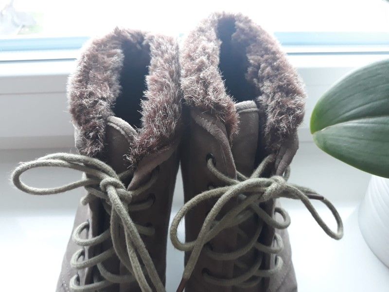 Zimowe buty na obcasie z futerkiem, Jennifer