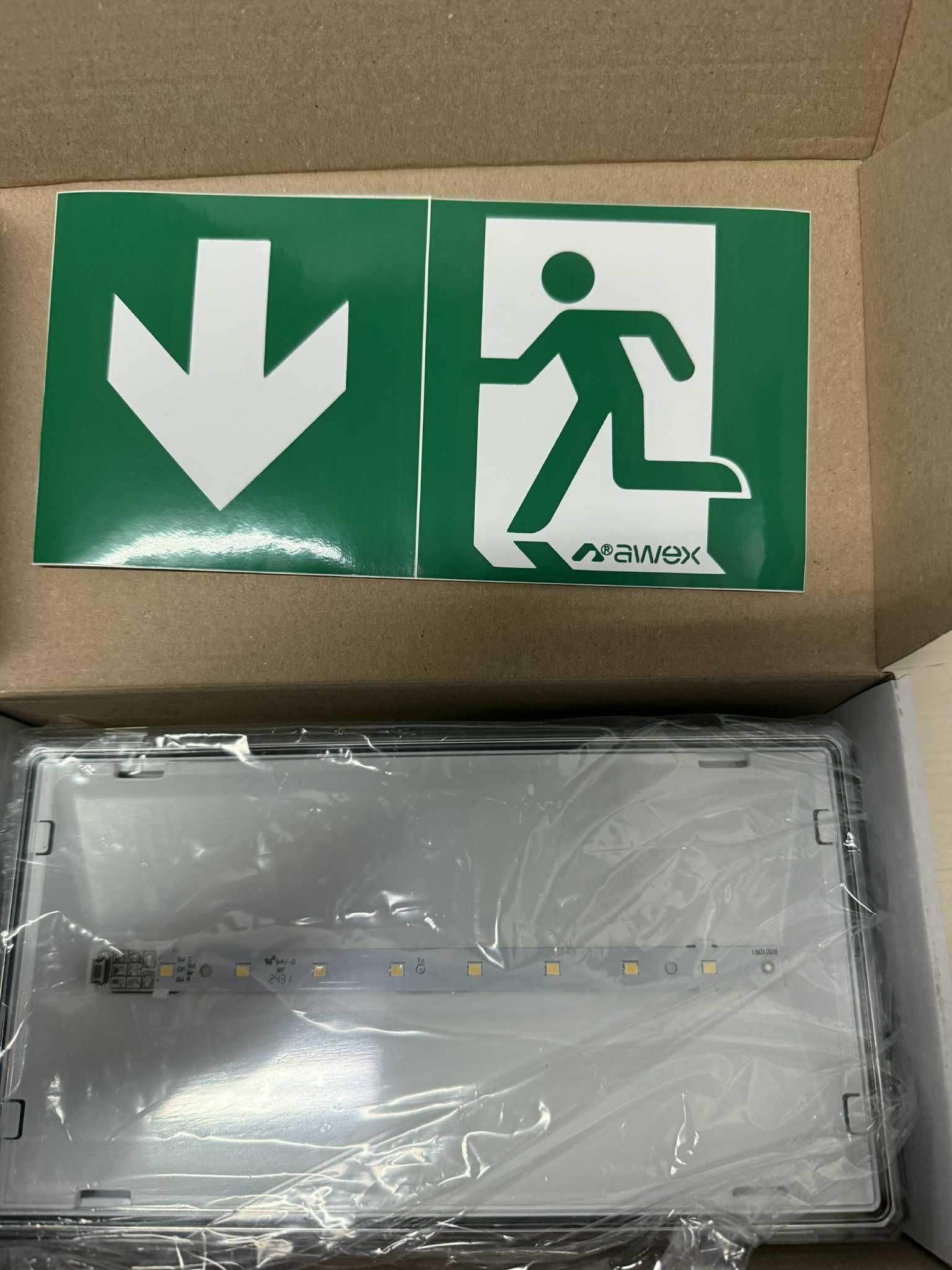 Oprawa awaryjna EXIT S  ETS/1W/E/1/SE/PT/WH