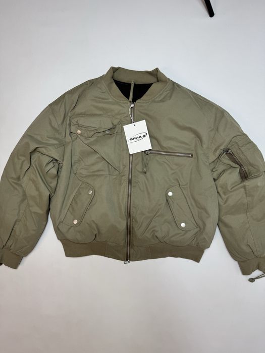 Бомбер Grailz Project G/R M L ERD Zip Up Balenciaga ERD Oversized