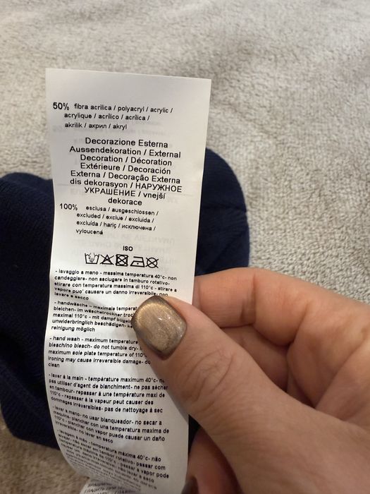 Шапка чоловіча Emporio Armani EA7 Оригінал