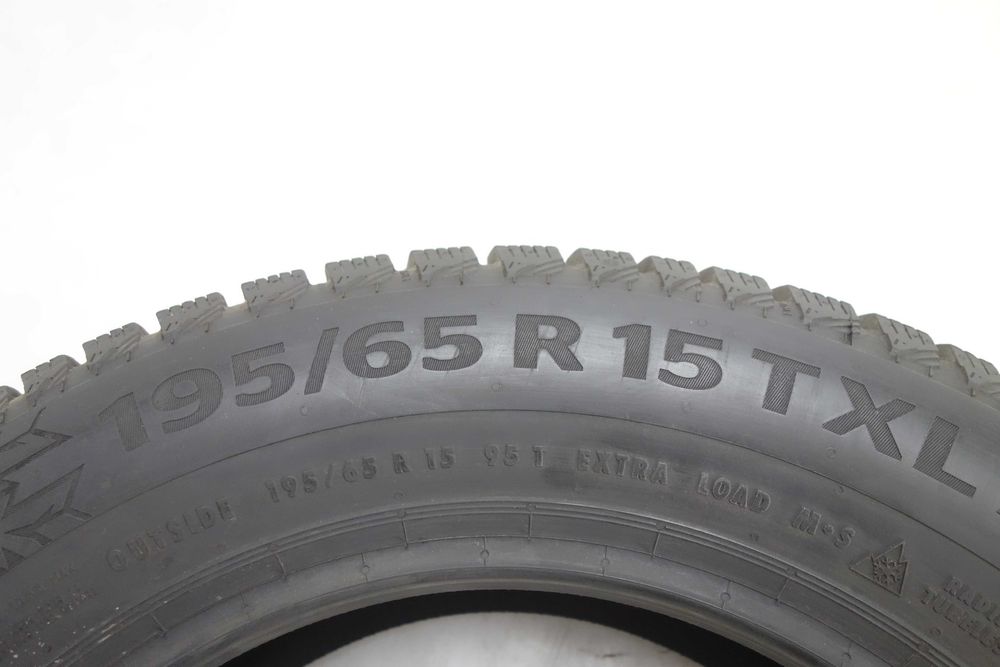 Opony zimowe 195/65/15 - CONTINENTAL Ice Contact 2 XL KOLCE!