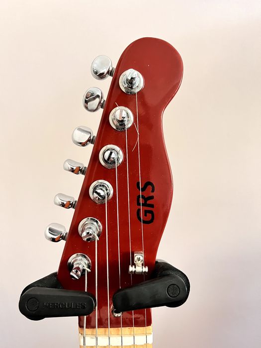 Lutnicza gitara typu tele wykonana przez J.Grosa.