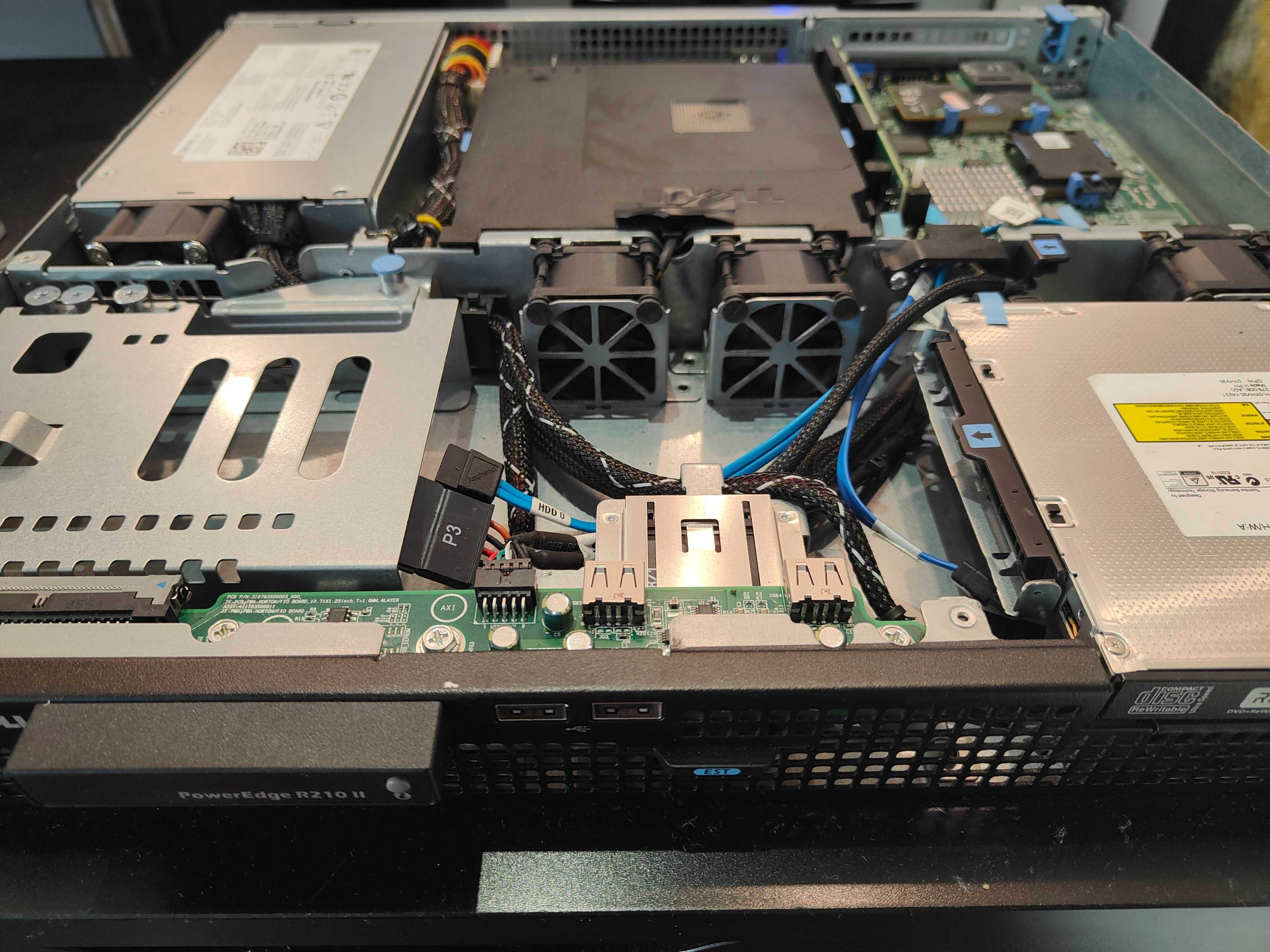 Dell PowerEdge R210ii - E3-1220 v2 - funciona a 100%