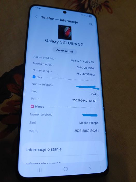 samsung s21 ultra 5g 12/256