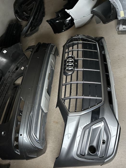 Бампер передній задній Audi Q5 80A рестайлінг premium plus