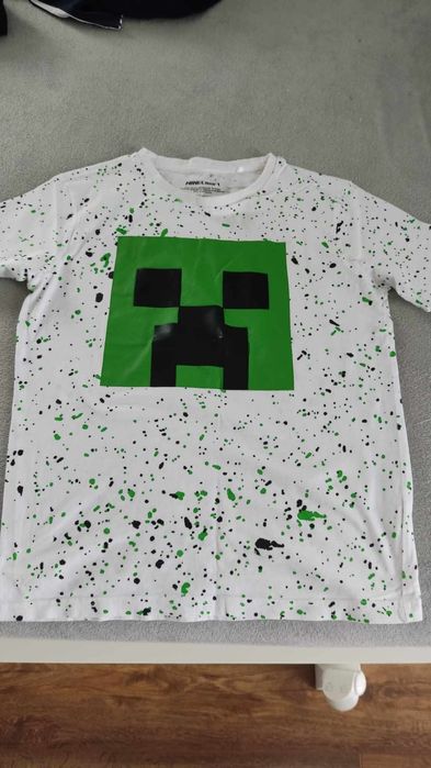 Sprzedam zestaw ubrań dla chłopca rozmiar 152 4F Minecraft PlayStation