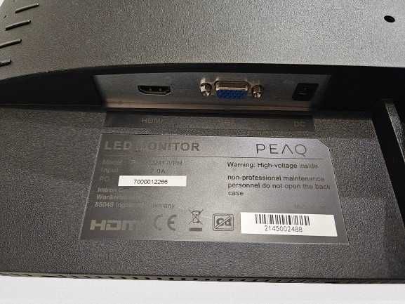 Monitor 24" PEAQ PMO C241-VFH