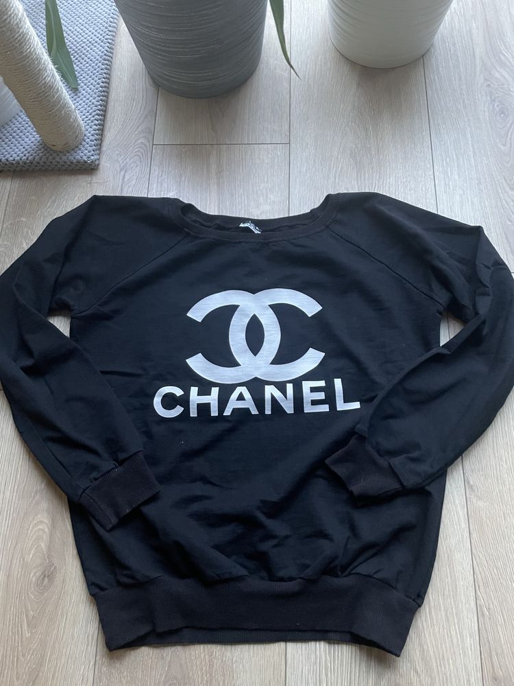 Bluza a’la Chanel rozm M stan idealny bawelna okazja !!