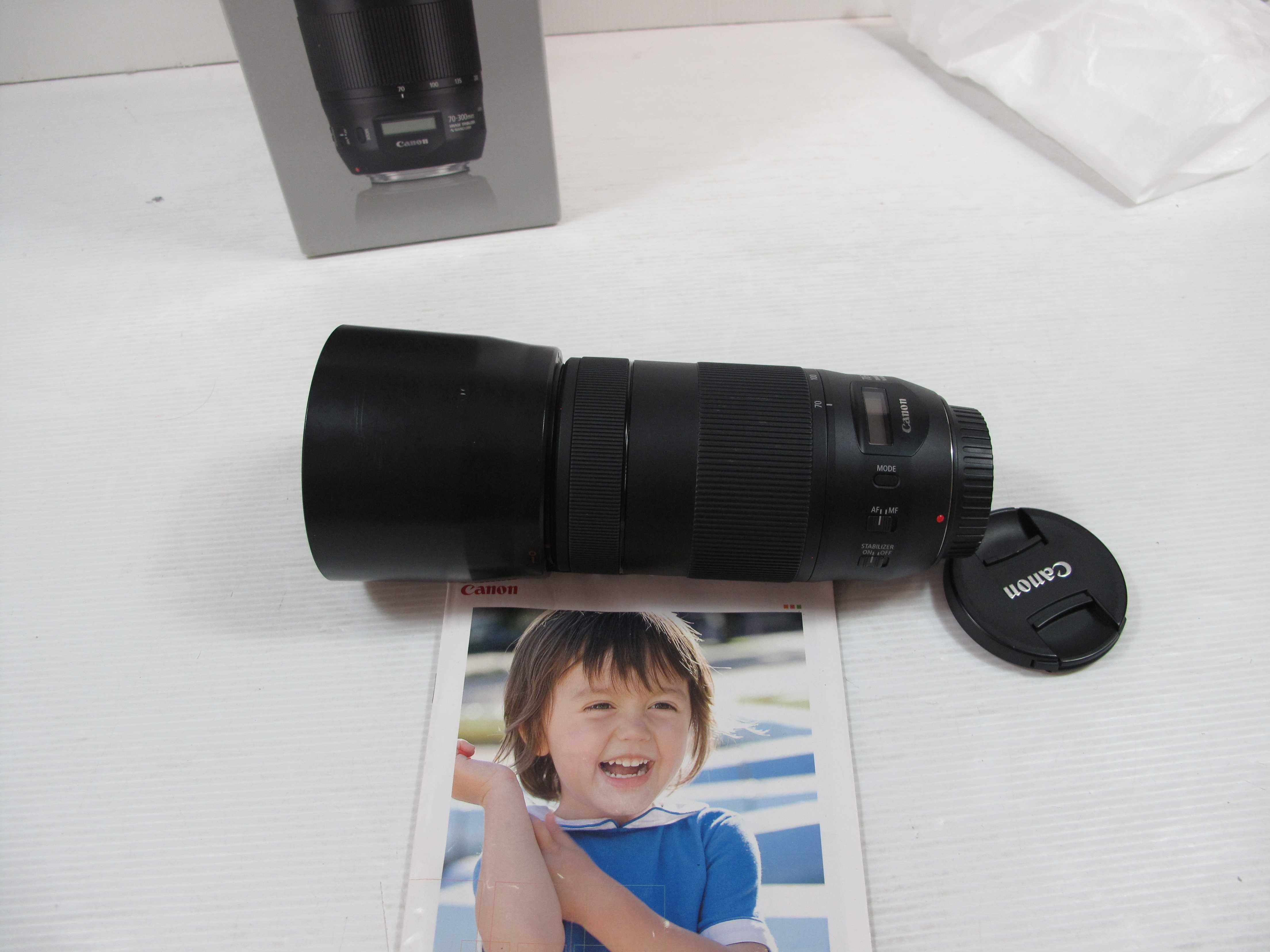 Canon EF 70-300 mm F/4.0-5.6 IS II USM NANO quase sem uso