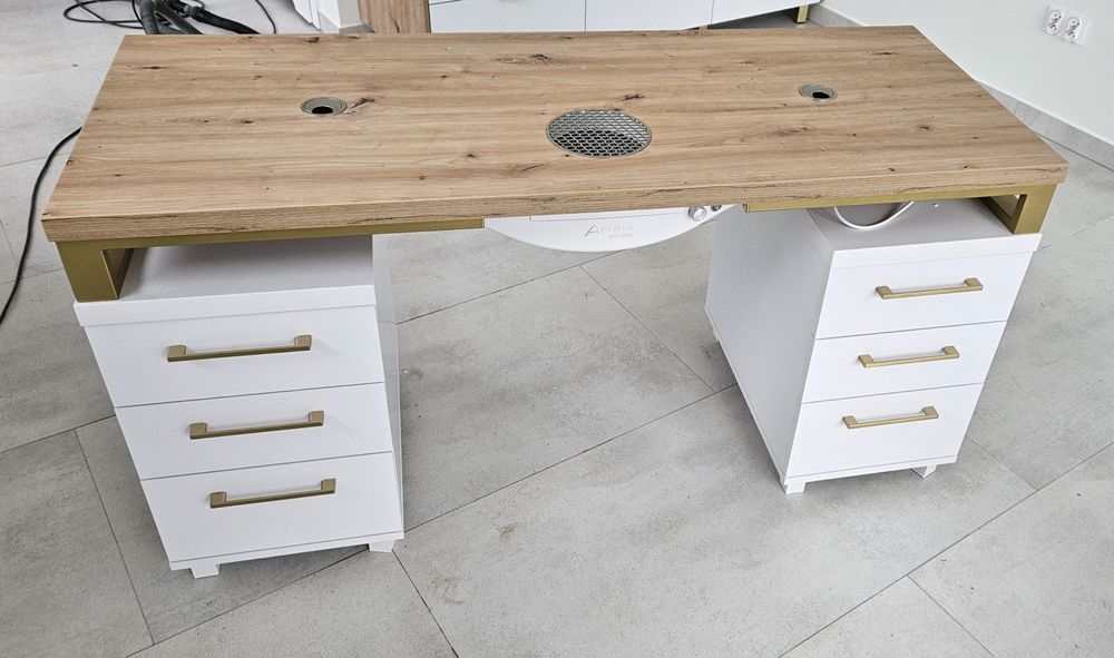 Biurko kosmetyczne manicure LOFT / INDUSTRIAL