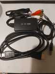 Adapter obrazu z HDMI na AV RCA PAL/NTSC