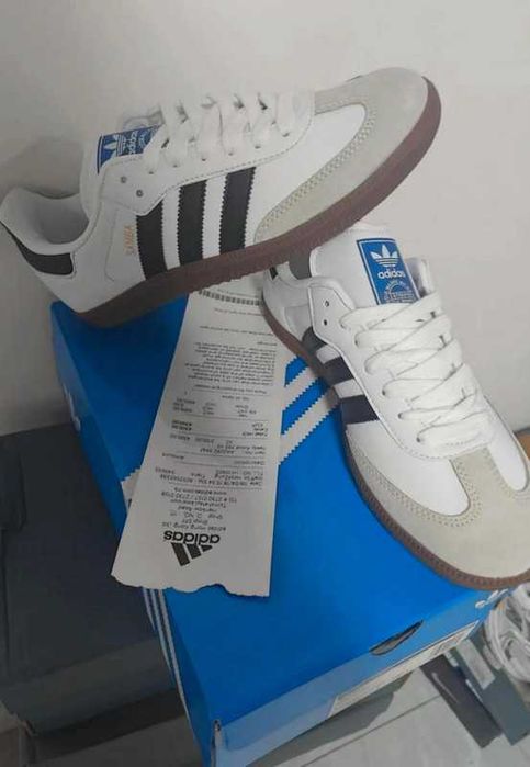 "Buty damskie Trampki"adidas_Samba_OG_Biały R.42