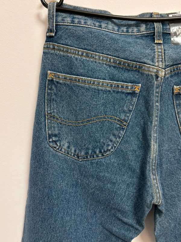 Spodnie męskie Lee Brooklyn W30 L32 jasne jeansy straight 100% bawełna