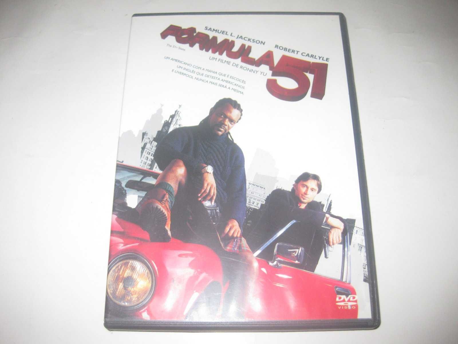 DVD "Fórmula 51" com Samuel L. Jackson