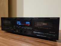 Magnetofon dwukasetowy pioneer CT- W550R Stan Bardzo dobry, nowe paski