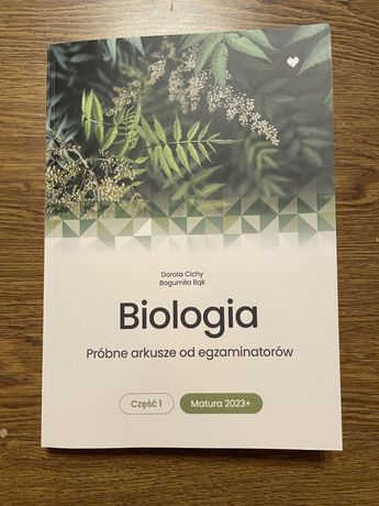 Biologia Biomedica Probne arkusze od egzaminatoròw 2023