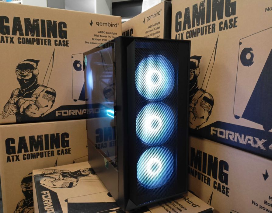 Nowy Komputer Gamingowy Kraków Ryzen 7 8700f 32GB 1000SSD RTX 5070 W11