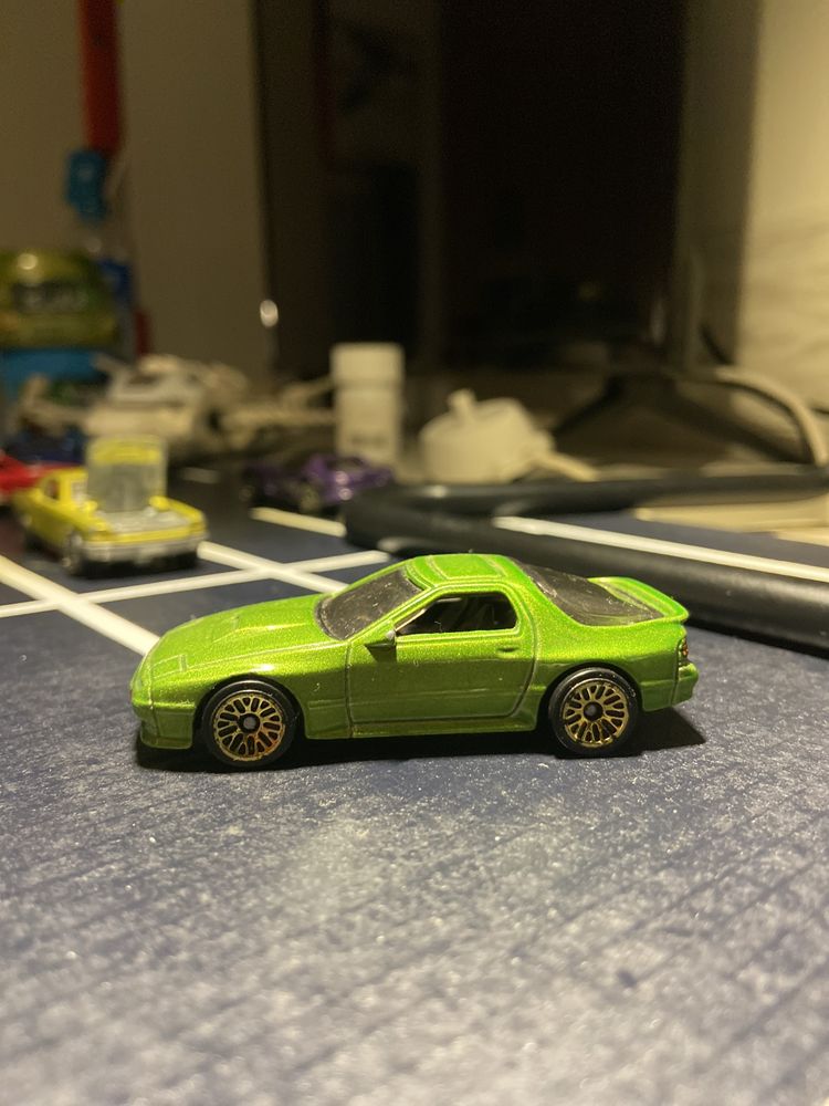 Maxda RX 7 FC3S Savanna 89’ - green - Hotwheel -loose-