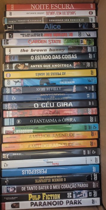 DVD's Filmes Originais Estrangeiros e Portugueses