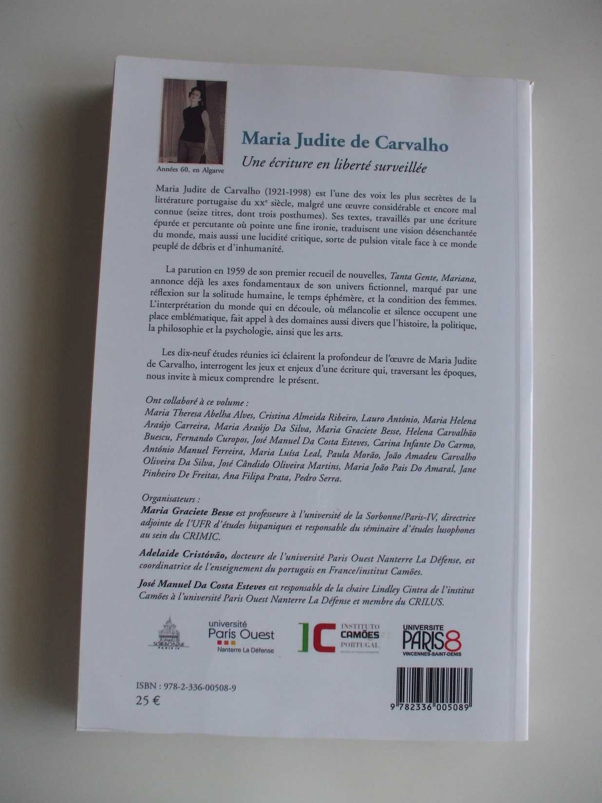 Maria Judite de Carvalho : une écriture en liberté surveillée