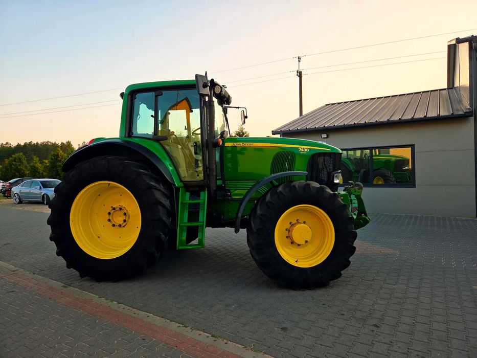John Deere 7430 PREMIUM 7530 6930 6210 6190 6175  Świeżo Sprowadzony JOHN DEERE 7430 PREMIUM BARDZO ŁADNY 7530
