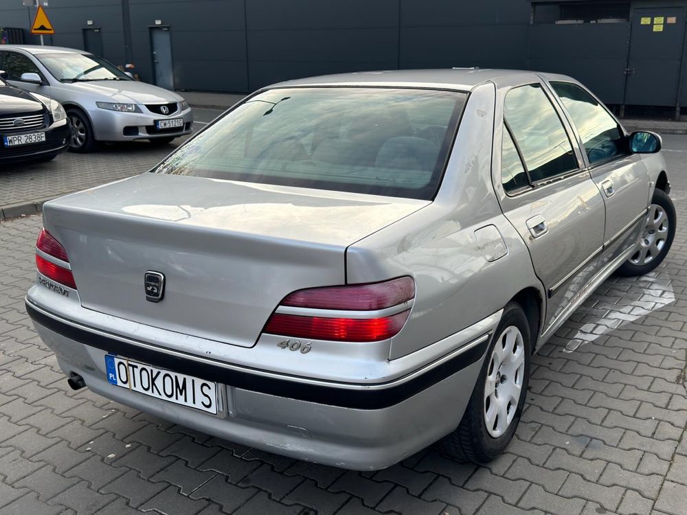 Peugeot 406 face lifting 2.0B 2002 rok długi opłaty