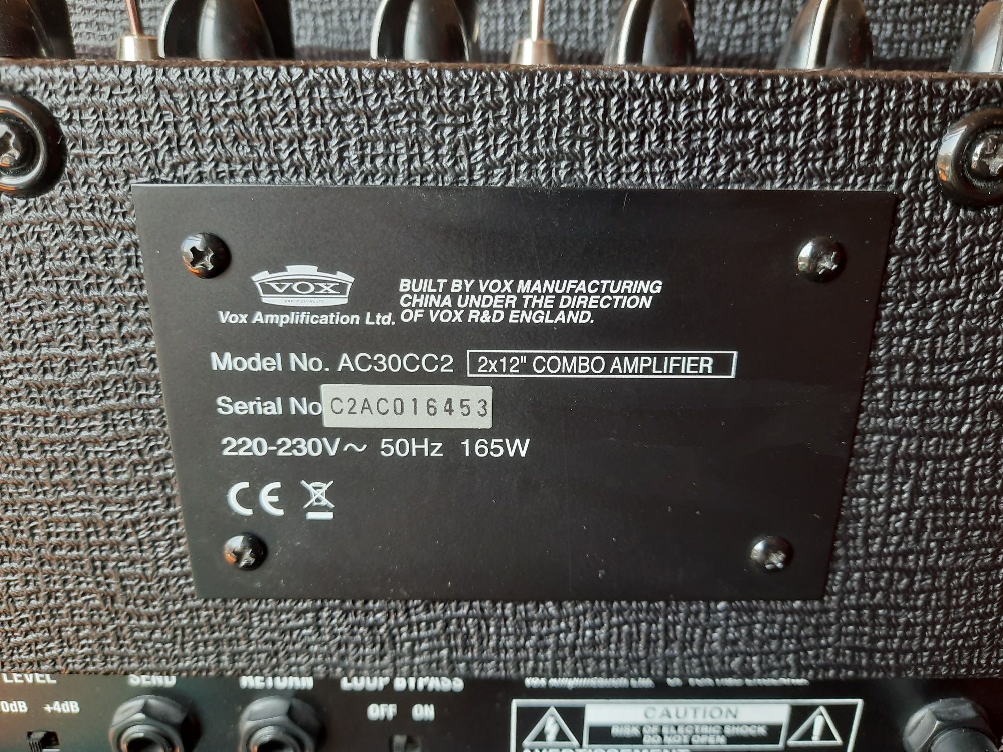Wzmacniacz gitarowy Vox AC30