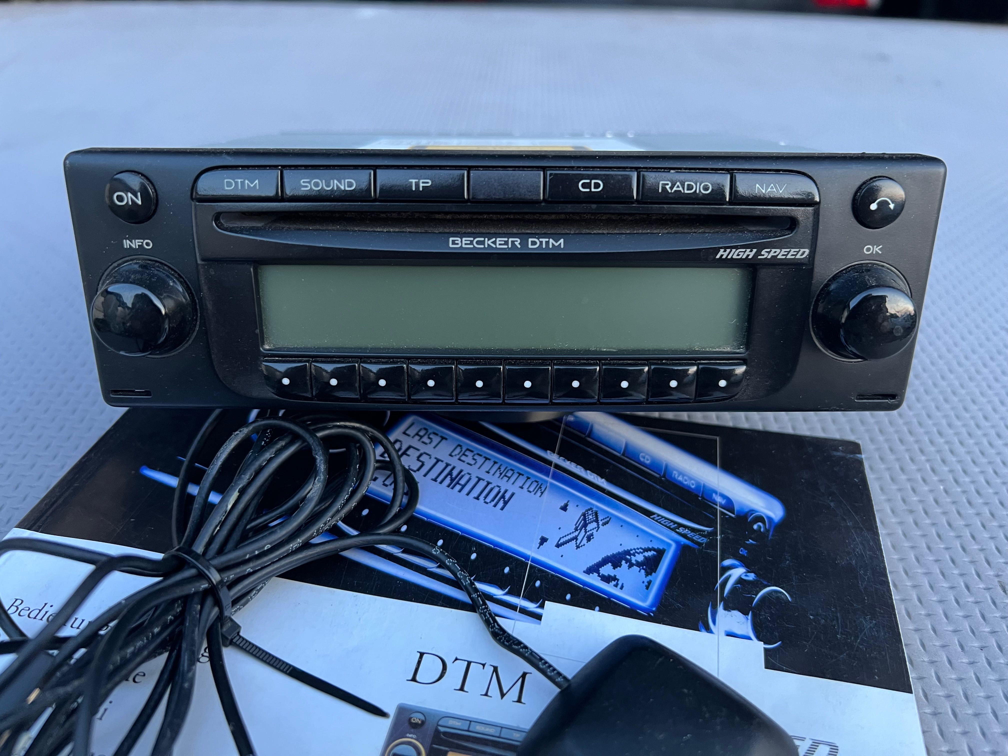 Becker DTM High Speed - BE 7913 - Radio - CD - Nawigacja