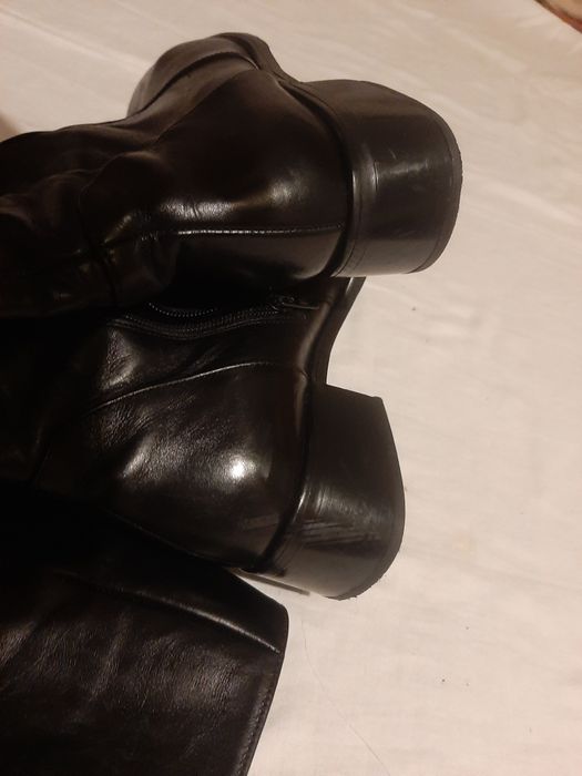 Kozaki damskie długie czarne  ,Gabor