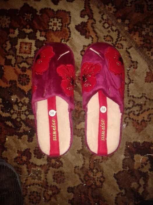 Тапочки домашние женские