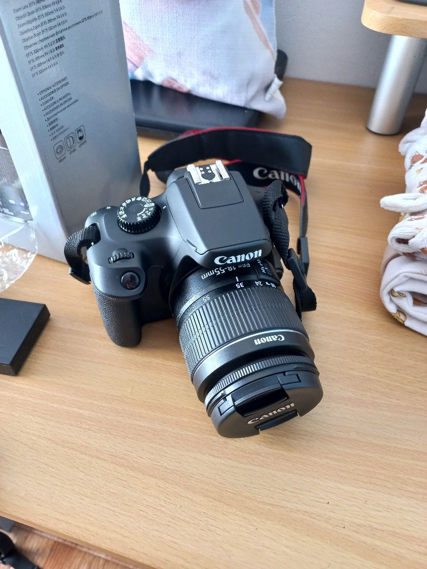 Canon 4000d com lentes