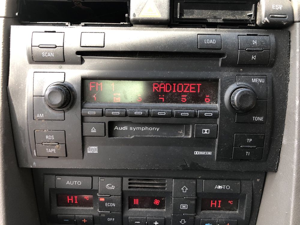 Radio audi a4 b6 CD kasety symphony