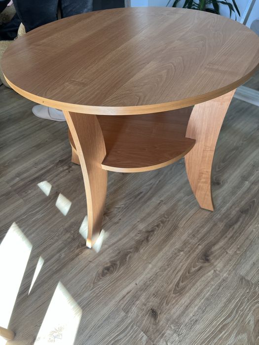 Pufy ze schowkiem i stoliczek