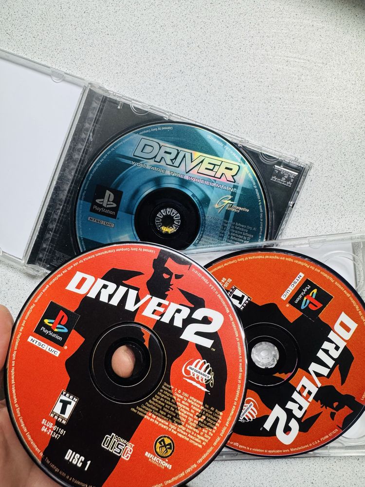 Ігри ps1 Playstation 1 Driver Driver 2