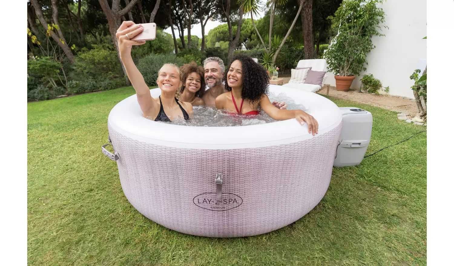 Basen Jacuzzi BESTWAY Lay Z Spa CANCUN Masaże Bąbelki NOWY MODEL