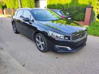 Peugeot 508 FULL LED sprowadzony bezwypadkowy oryginalny przebieg bogato wyposazon