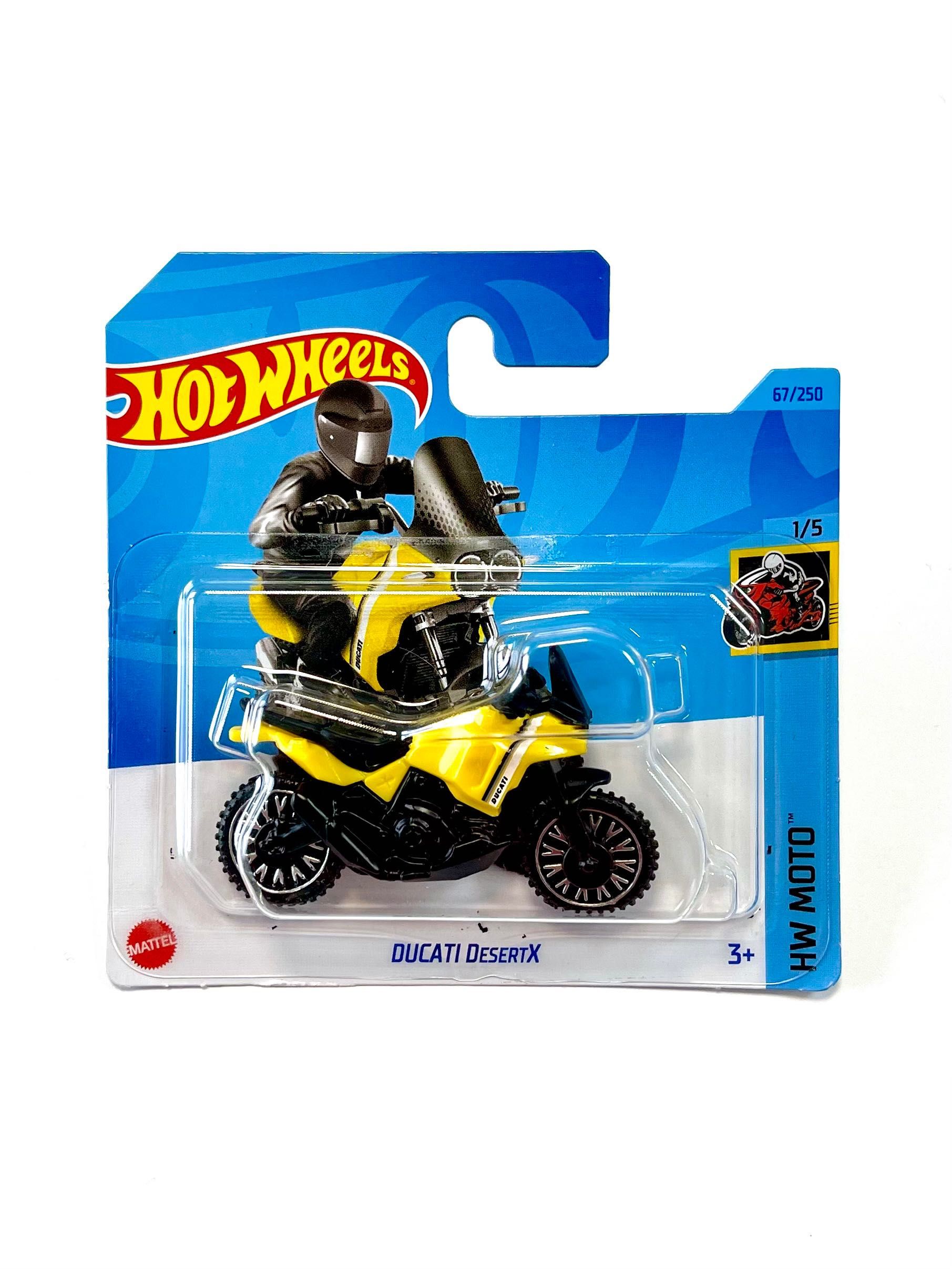 Hot Wheels motor Ducati DesertX żółty hotwheels matchbox OKAZJA