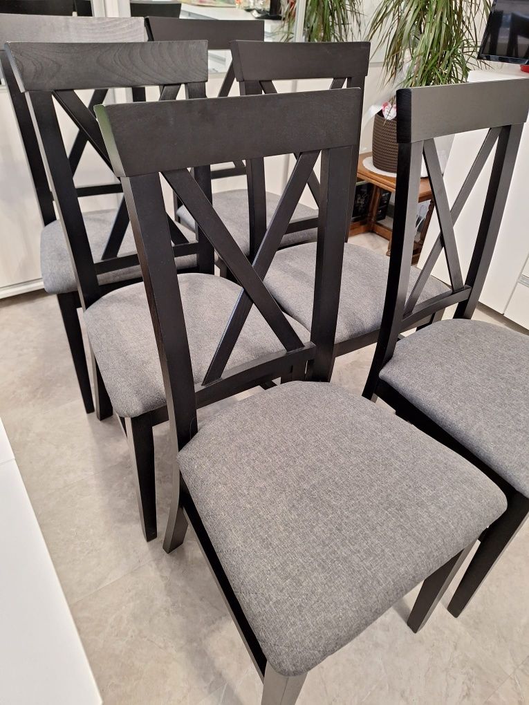 Krzesła 6 sztuk-  stan idealny!