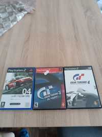 Zestaw gier PS2 Colin McRae 04 Gran turismo 3 oraz 4 NTSC