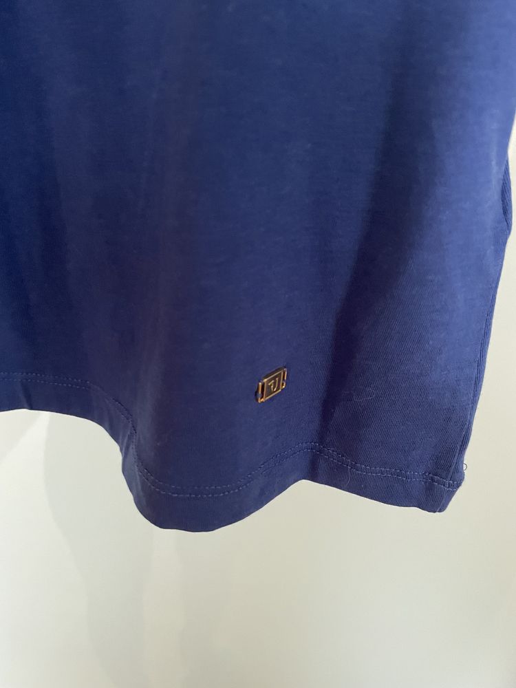 Granatowa niebieska koszulka t-shirt Trussardi Jeans Xs M S