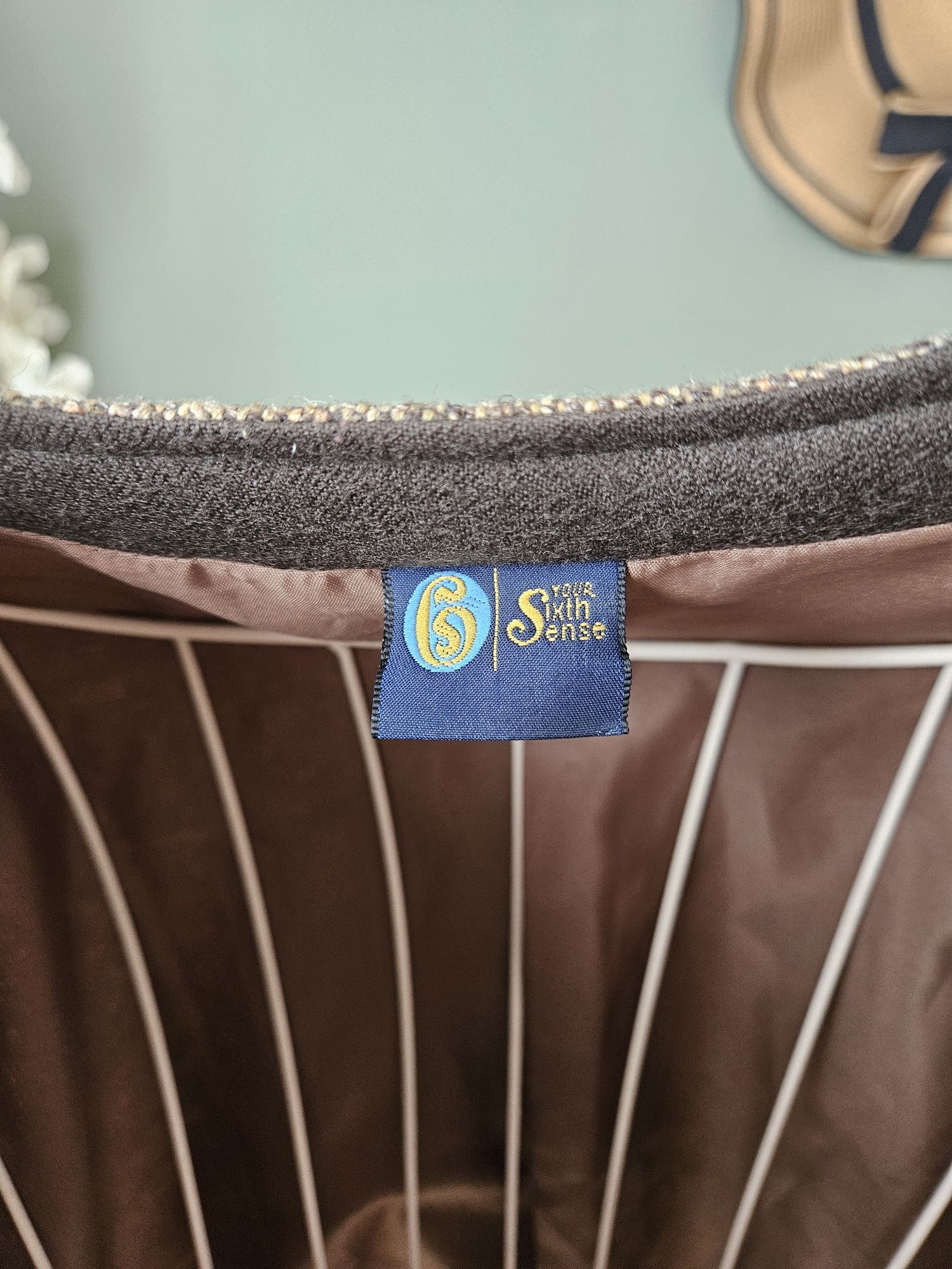 Marynarka Damska Vintage Tweed Trachten folk C&A  xXL