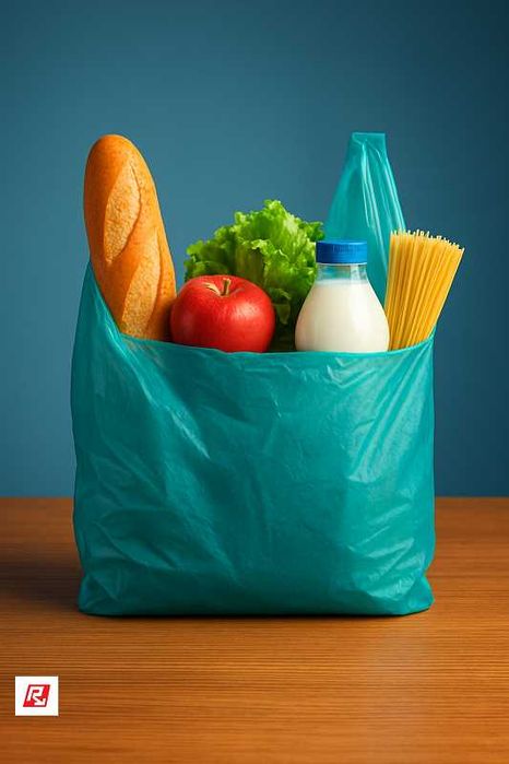 reklamówki grube średni rozmiar 70 sztuk