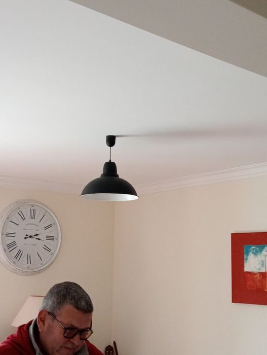 Candeeiro de teto estilo industrial