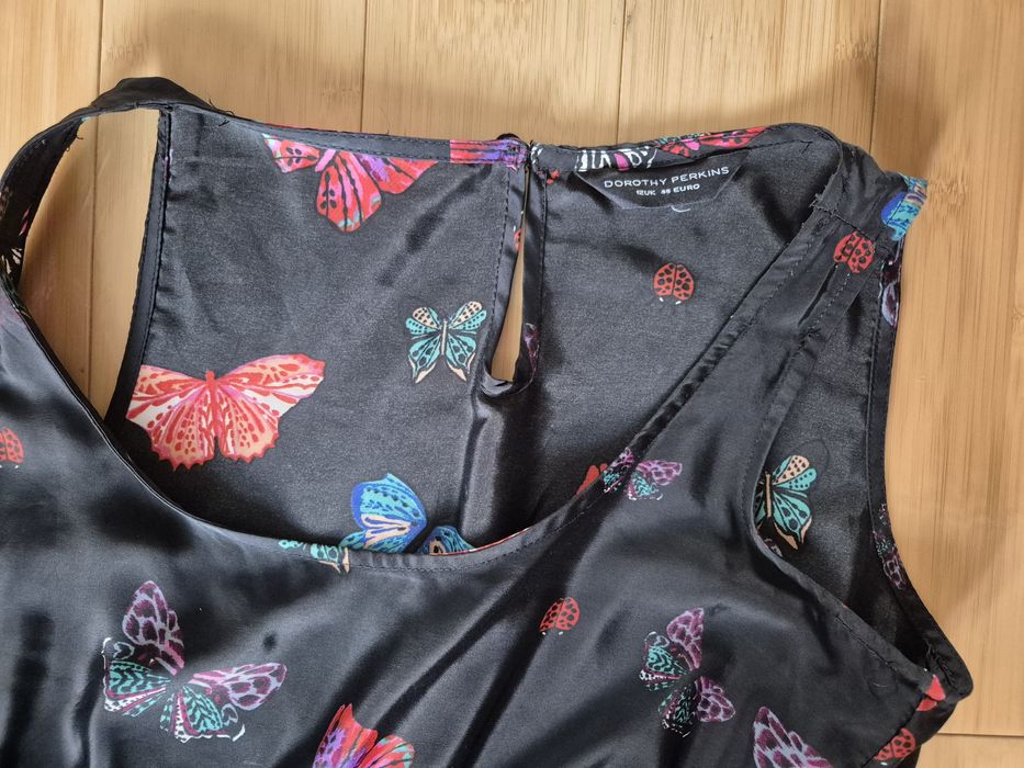 Sukienka letnia roz 12. 38/40 zwiewna nie gniecie się. Maxi dł 140 cm